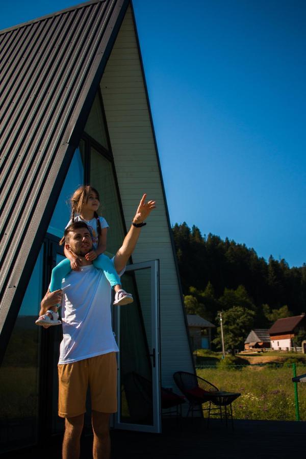 Vila Mountains Hut Mykulyčyn Exteriér fotografie
