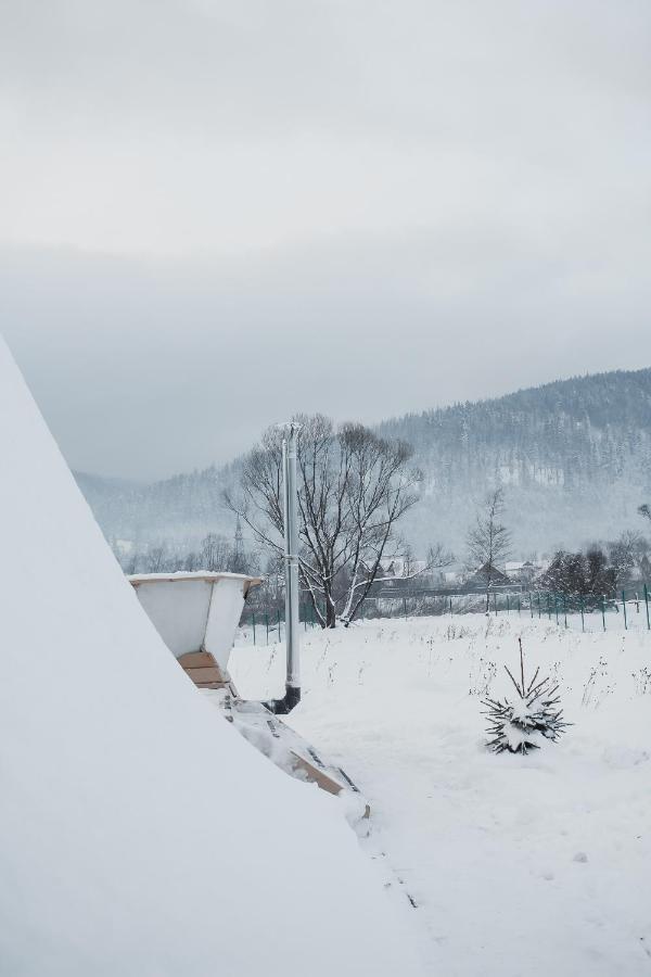 Vila Mountains Hut Mykulyčyn Exteriér fotografie